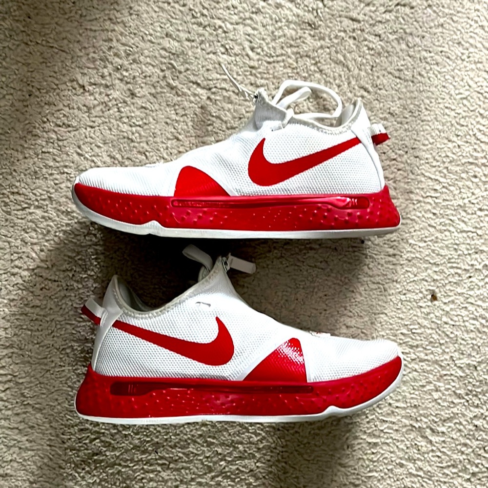 Paul George 4, Team red and white colorway
